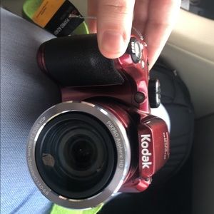 Red Kodak camera